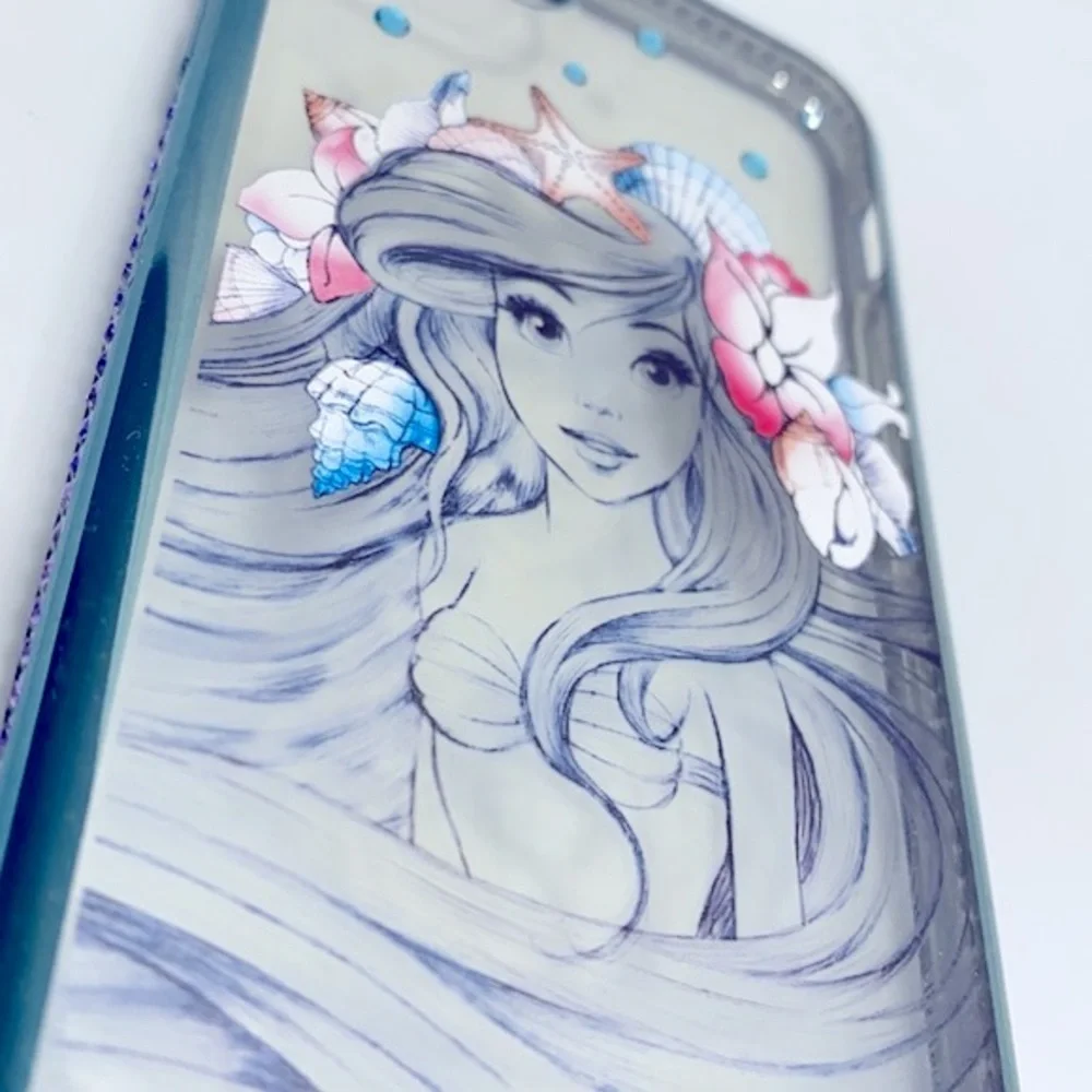 DISNEY D-TECH 'Ariel - Little Mermaid' iPhone 7/6/6S Soft Clear Phone Cover